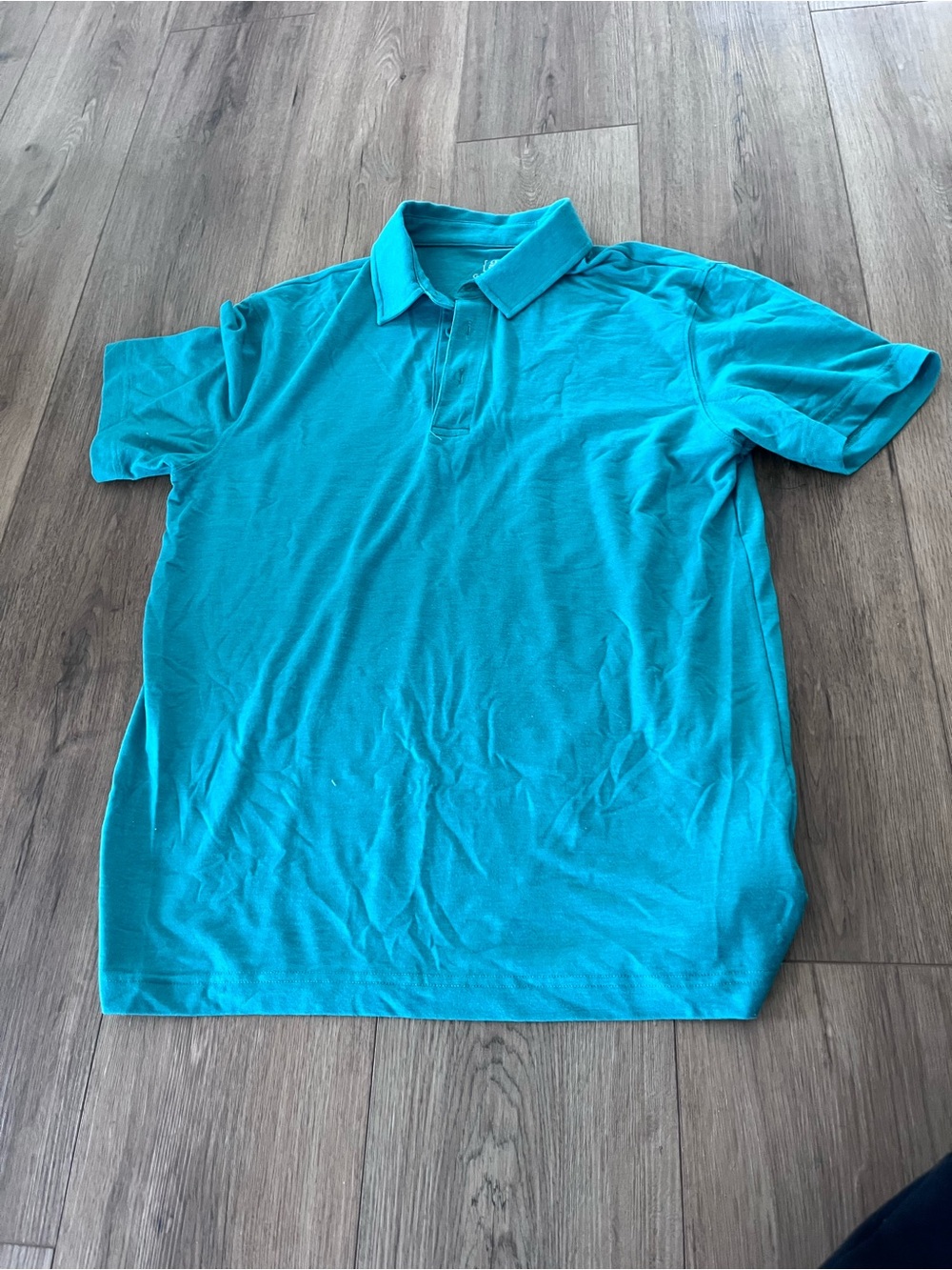 George Men's Teal Short-Sleeve Polo